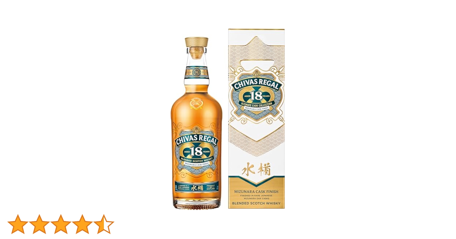 Amazon.co.jp: Chivas Regal 18 Years Mizuno Oak Cask Finish